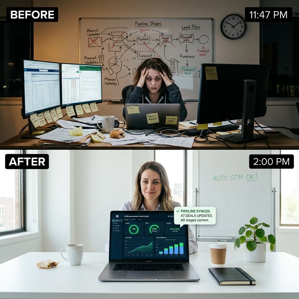 Agentic GTM Engineering: Why Autonomous Agents Are Replacing Manual RevOps